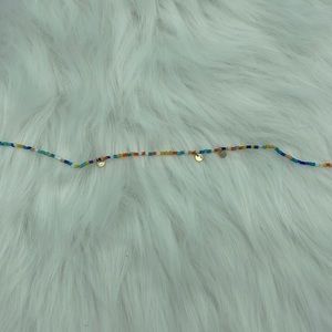 Faux gold and seed bead choker with attachments $9 OBO